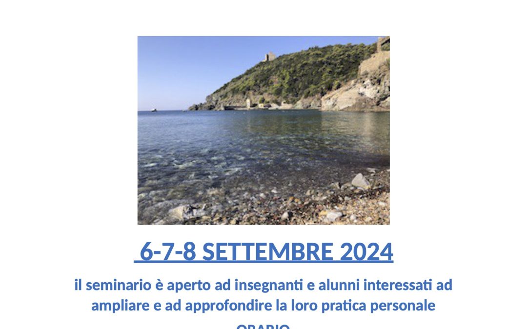 6 – 7 – 8 settembre 2024  – Quercianella